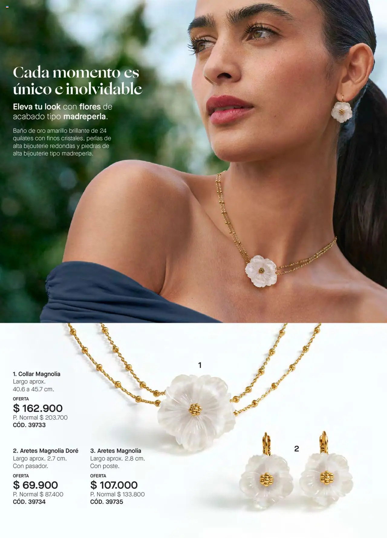 Yanbal revista - valida desde el 11.10.2025 | Página: 88 | Productos: Aretes, Baño, Collar