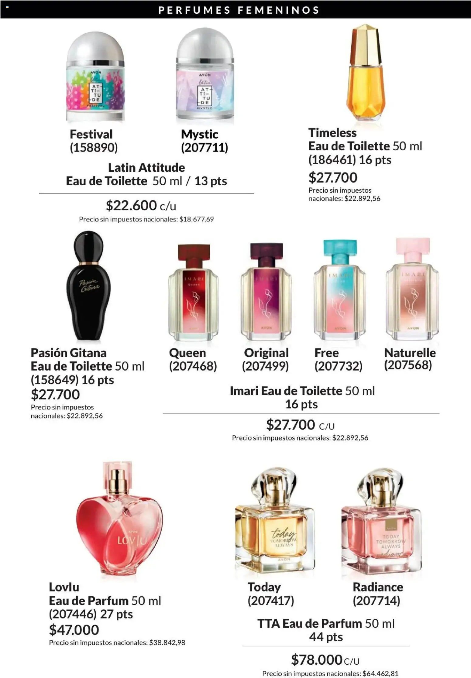 Catálogo AVON Campaña 4/2026 │ válido desde el 01.04.2026 | Página: 99 | Productos: Eau de toilette