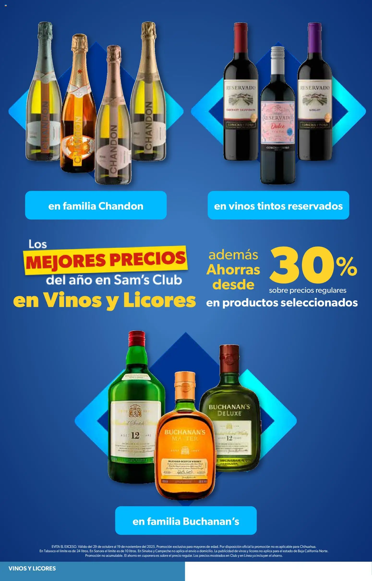 Nuevas ofertas de Sam's Club válidas en toda la República Mexicana desde el 29.10.2025. ¡Encuentra las mejores ofertas en Sam's Club catálogo Frontera! | Página: 12 | Productos: Sobre