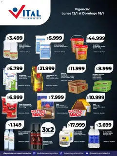Vista previa Vital - Especial Vital Corporativa válido desde el 12.01.2026 | Página: 3 | Productos: Polvo, Agua, Pan, Planta