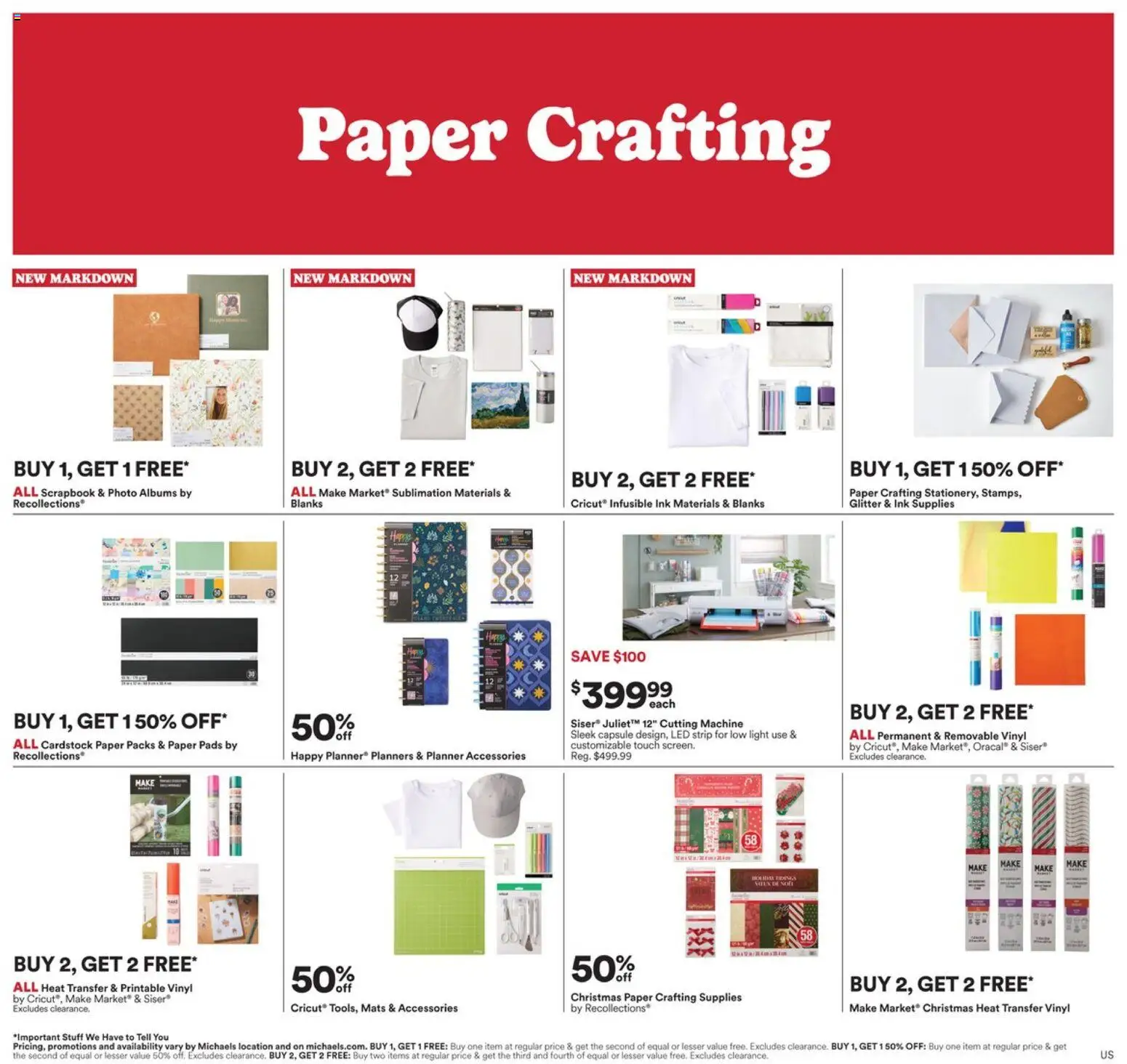 Michaels Black Friday - valid from 26.11.2025 | Page: 14 | Products: Ink, Pads