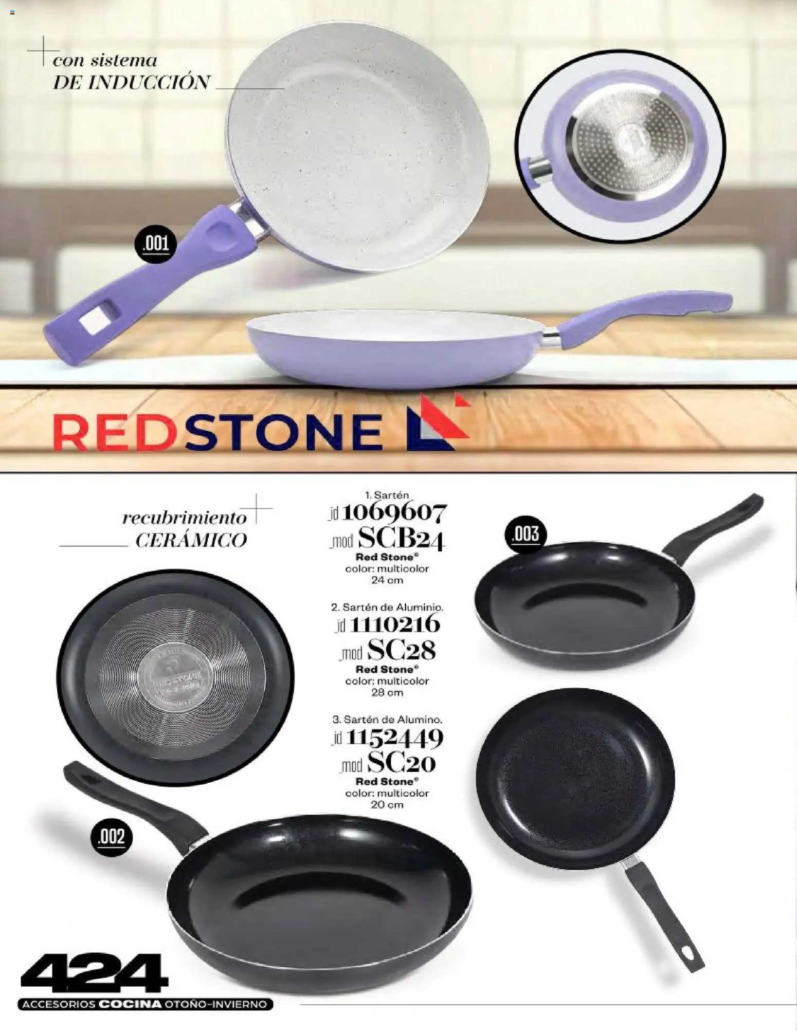 Nuevas ofertas de Price Shoes válidas en toda la República Mexicana desde el 03.11.2025. ¡Encuentra las mejores ofertas en Price Shoes catálogo Accesorios! | Página: 424 | Productos: Cocina, Cerámico, Sartén