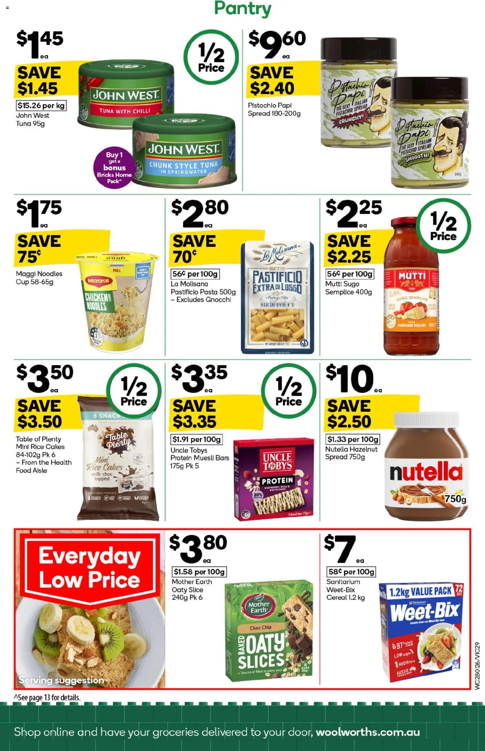 Woolworths catalogue - valid from 28.01.2026 | Page: 29 | Products: Milk, Chicken, Cereal, Chilli