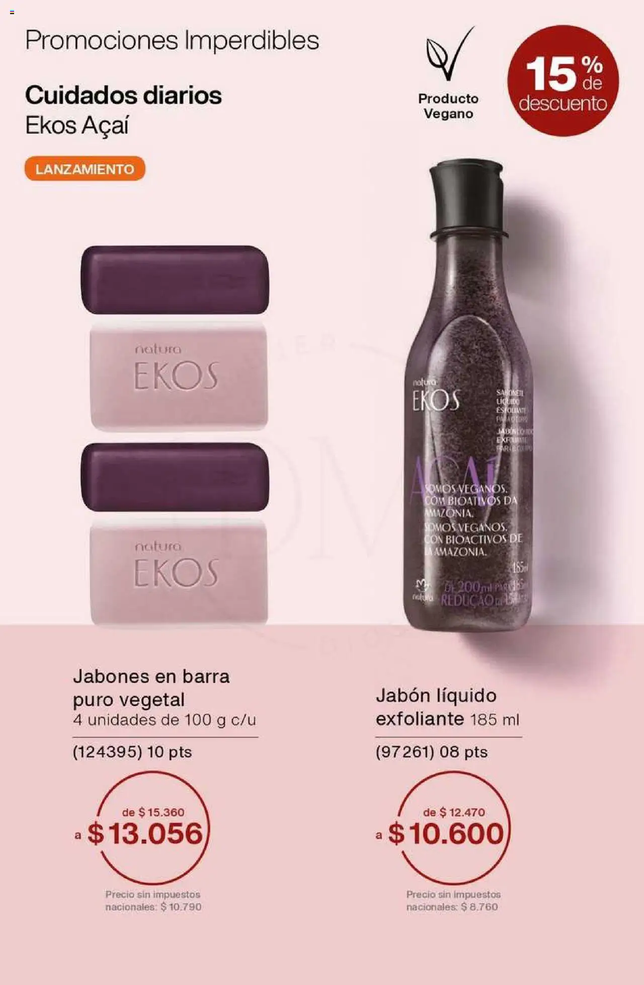 Catálogo Natura Ciclo 8 │ válido desde el 03.06.2025 | Página: 36 | Productos: Jabón líquido, Jabón