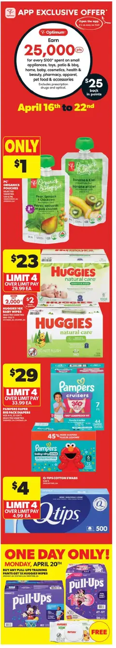 Preview of Real Canadian Superstore weekly flyer / circulaire from shop Real Canadian Superstore valid from 16.04.2026 | Page: 5 | Products: Kiwi, Pants
