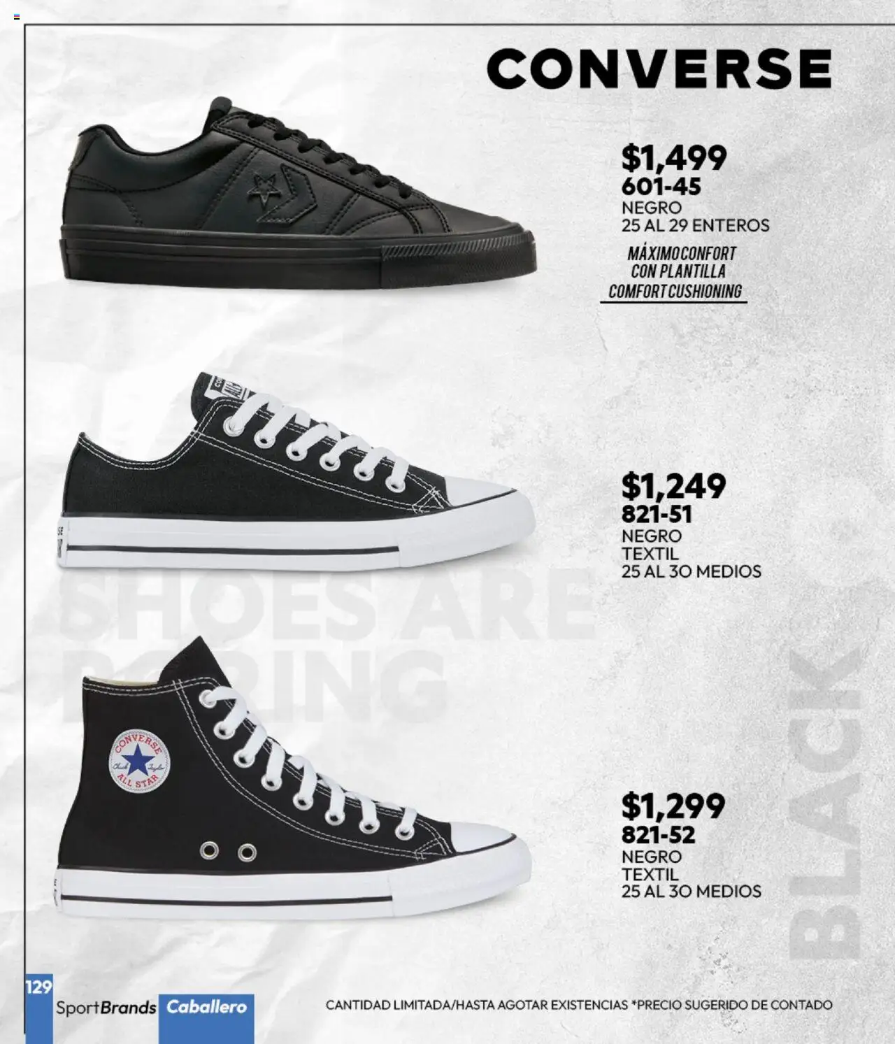Nuevas ofertas de Cklass válidas en toda la República Mexicana desde el 16.09.2025. ¡Encuentra las mejores ofertas en Cklass - Catálogo Invierno Sportbrands! | Página: 130