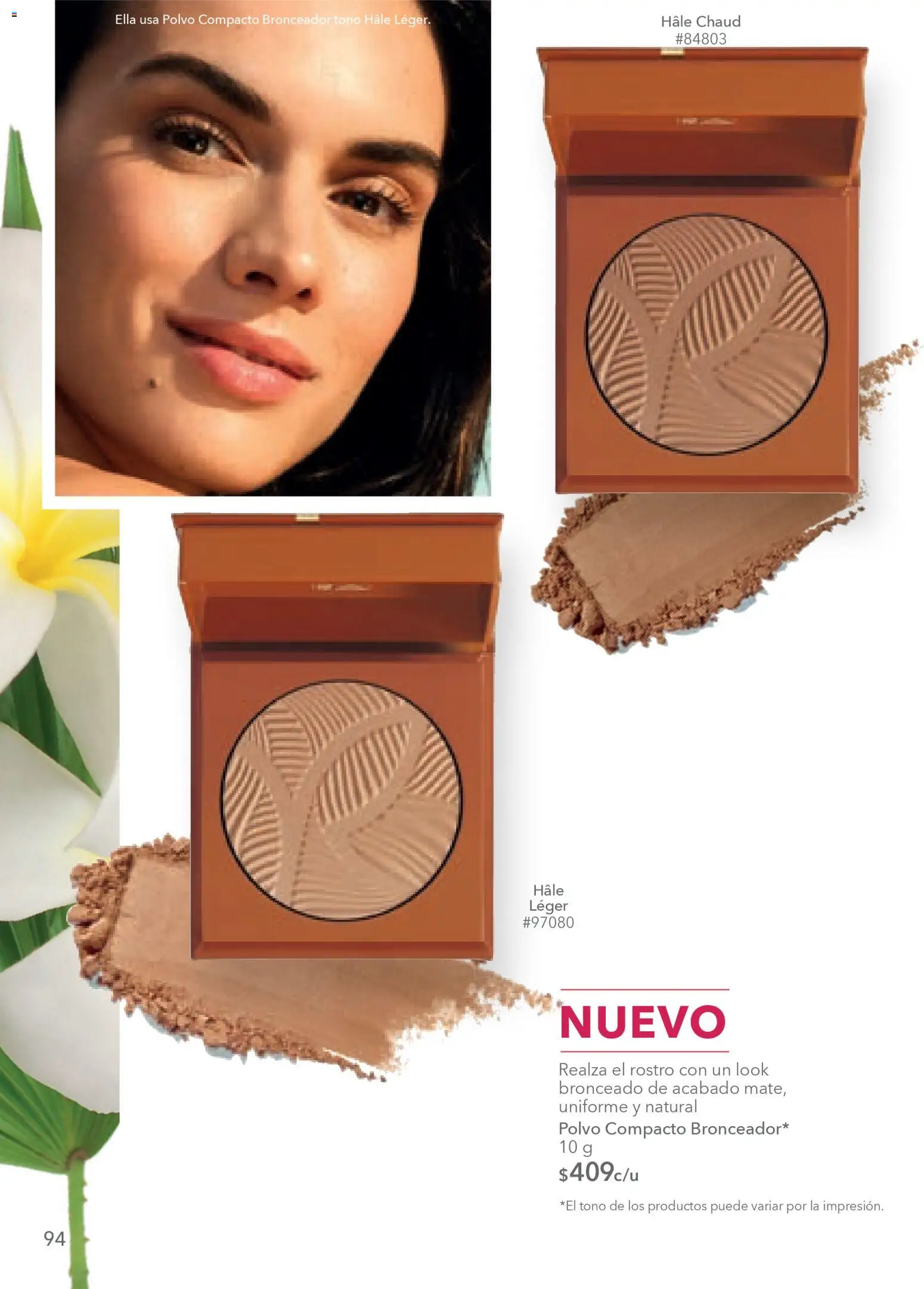 Nuevas ofertas de Yves Rocher válidas en toda la República Mexicana desde el 03.03.2026. ¡Encuentra las mejores ofertas en Yves Rocher campaña 4 2026! | Página: 96 | Productos: Polvo compacto, Polvo, Bronceador