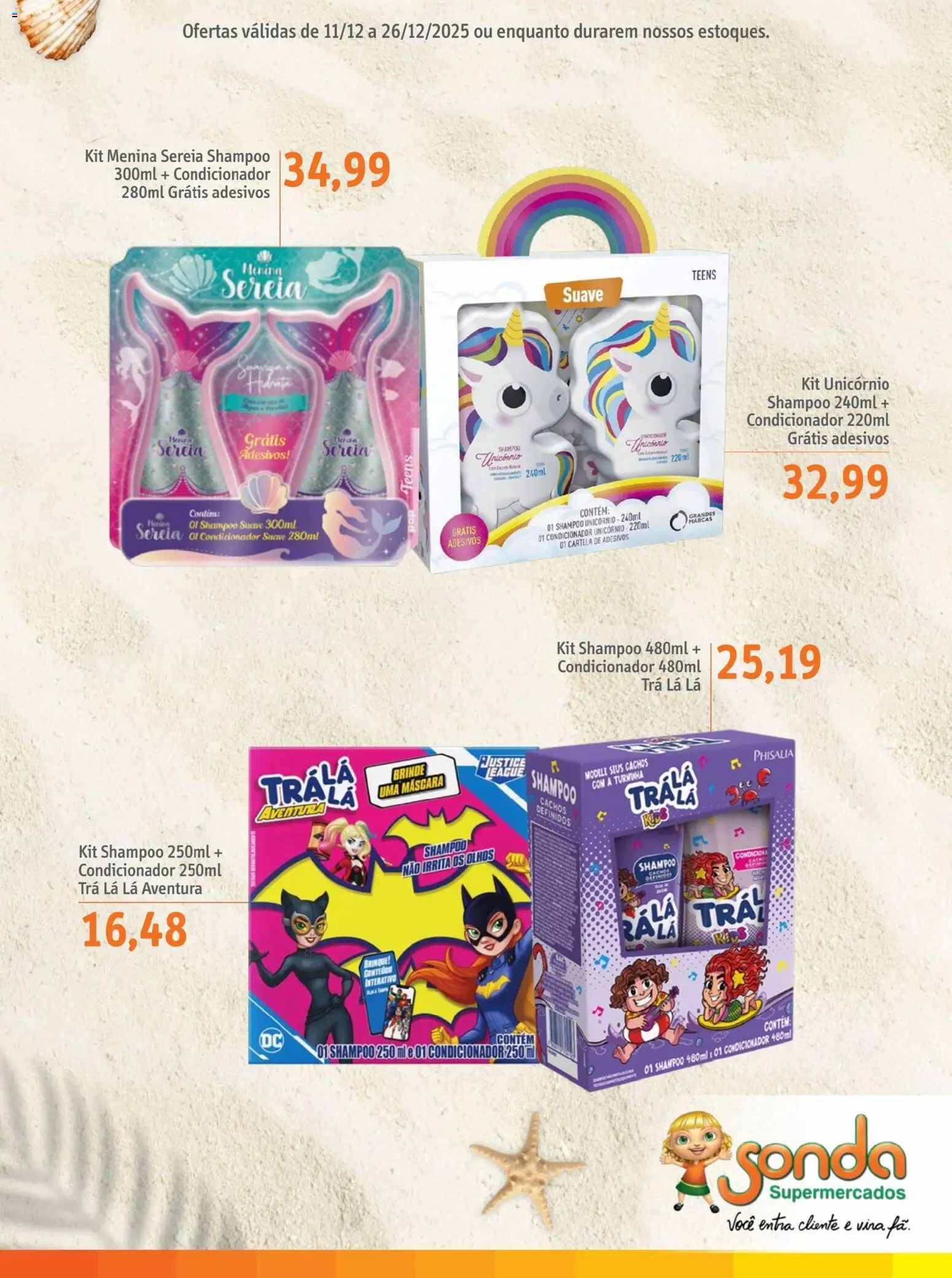 Sonda Folheto - válido de 01.12.2025 | Página: 7 | Produtos: Shampoo, Condicionador