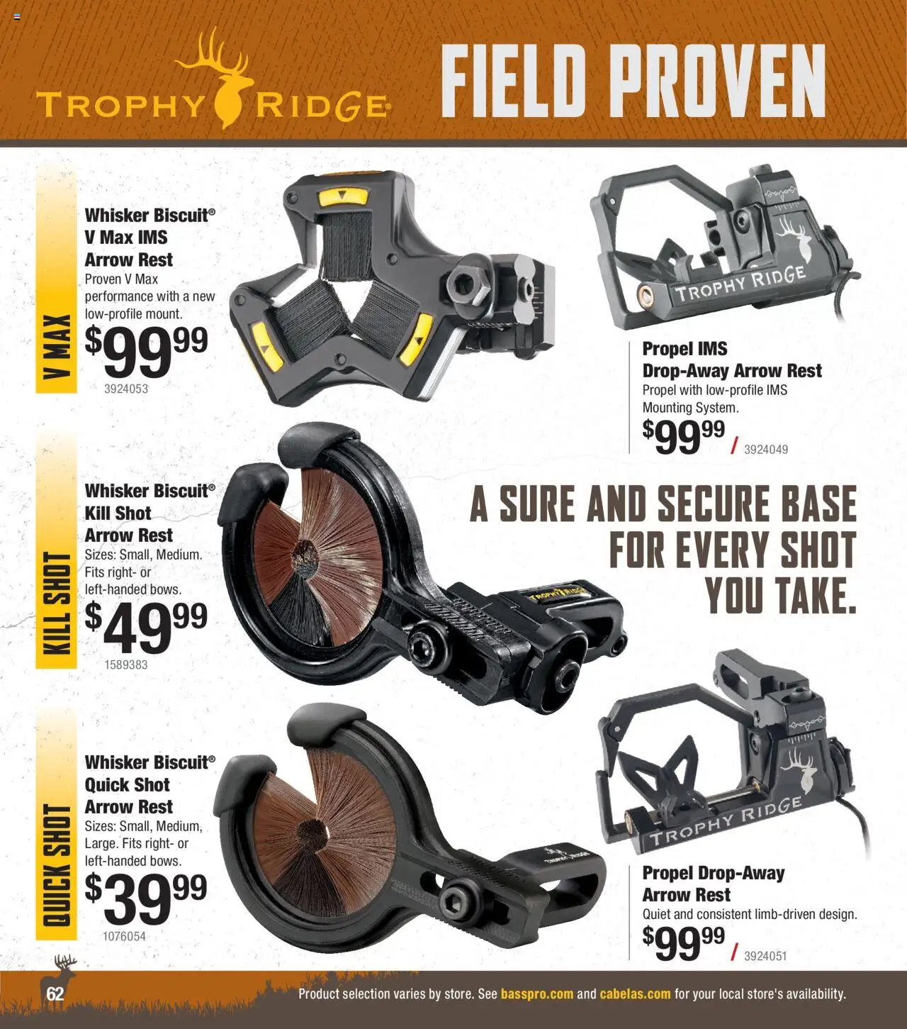 Cabela's Archery 25 - valid from 15.07.2025 | Page: 62 | Products: Ridge, Arrow