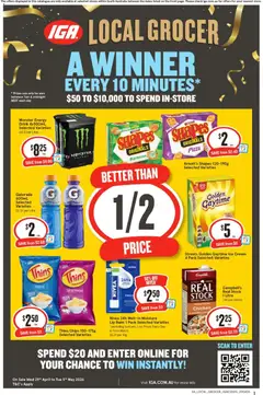 Preview of IGA Local Grocer SA - valid from 29.04.2026