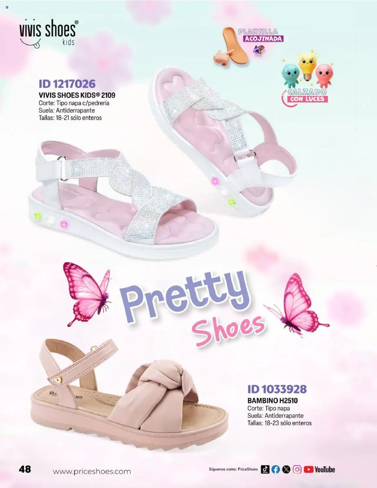 Nuevas ofertas de Price Shoes válidas en toda la República Mexicana desde el 23.04.2025. ¡Encuentra las mejores ofertas en Price Shoes catálogo Kids! | Página: 48