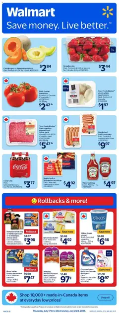 Preview of Walmart flyer - AB from shop Walmart valid from 17.07.2025