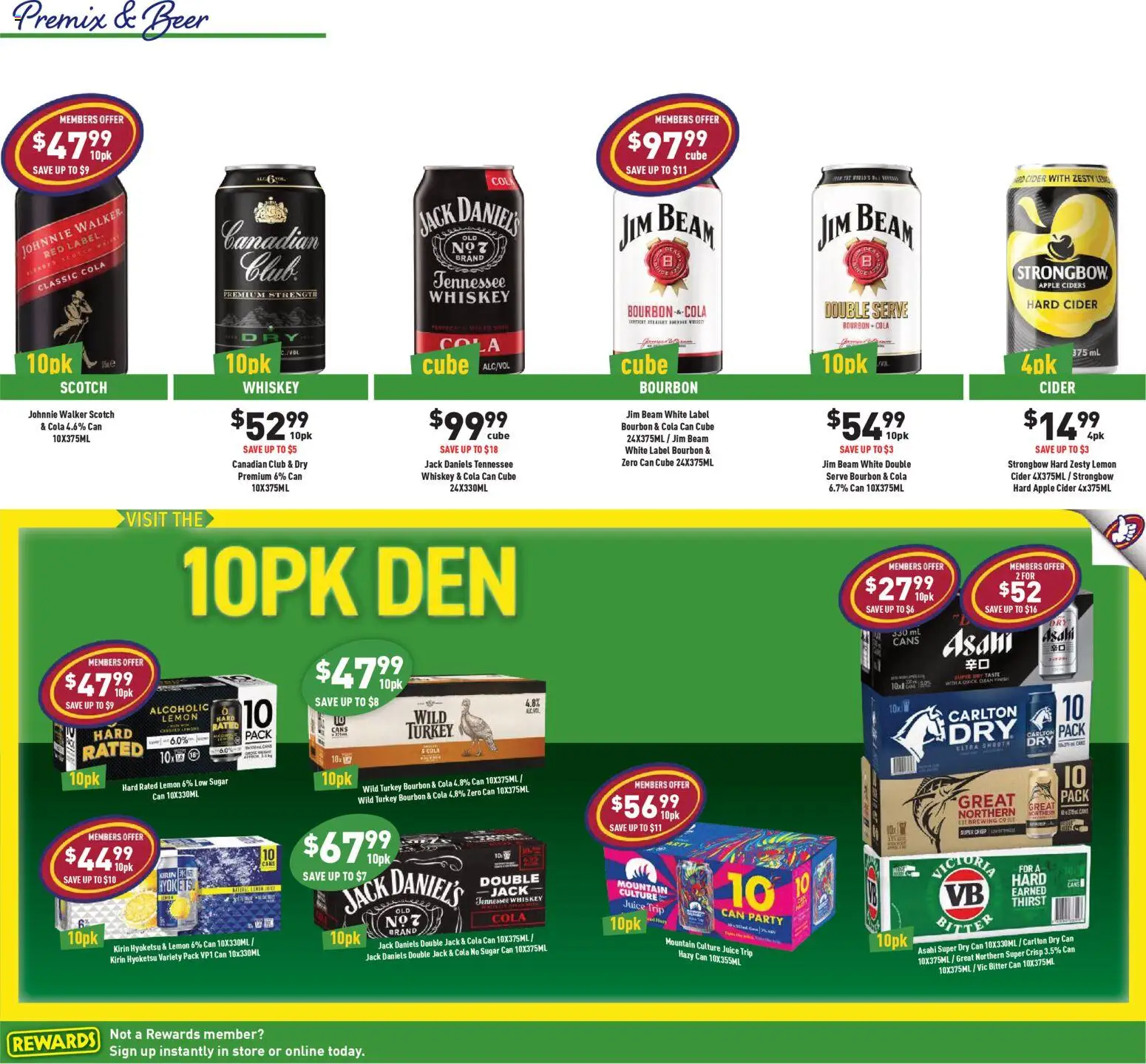 Liquor Legends catalogue - valid from 22.10.2025 | Page: 6 | Products: Juice, Beer, Lemon, Scotch