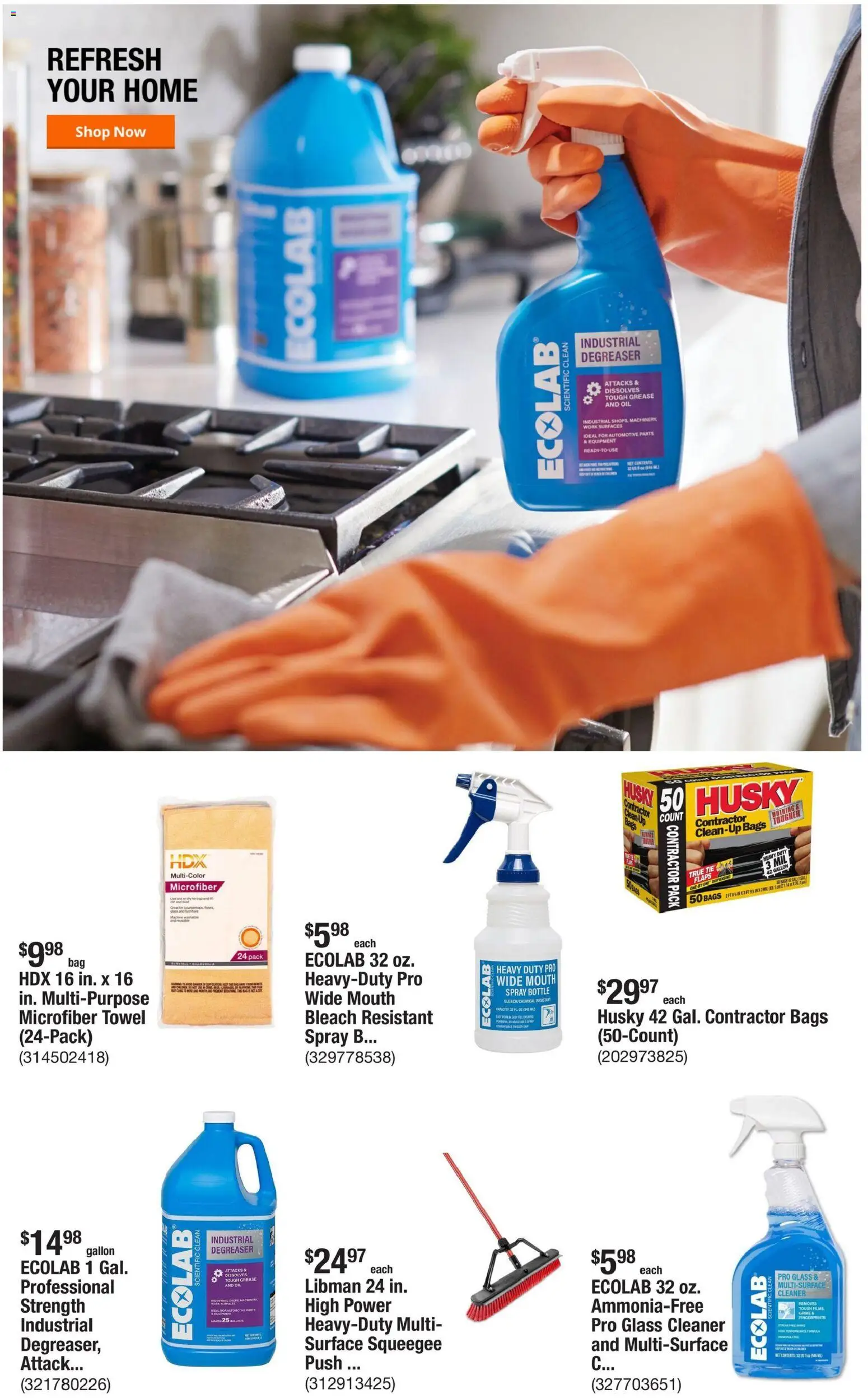 Home Depot Weekly Ad - IL - valid from 08.01.2026 | Page: 9 | Products: Oil