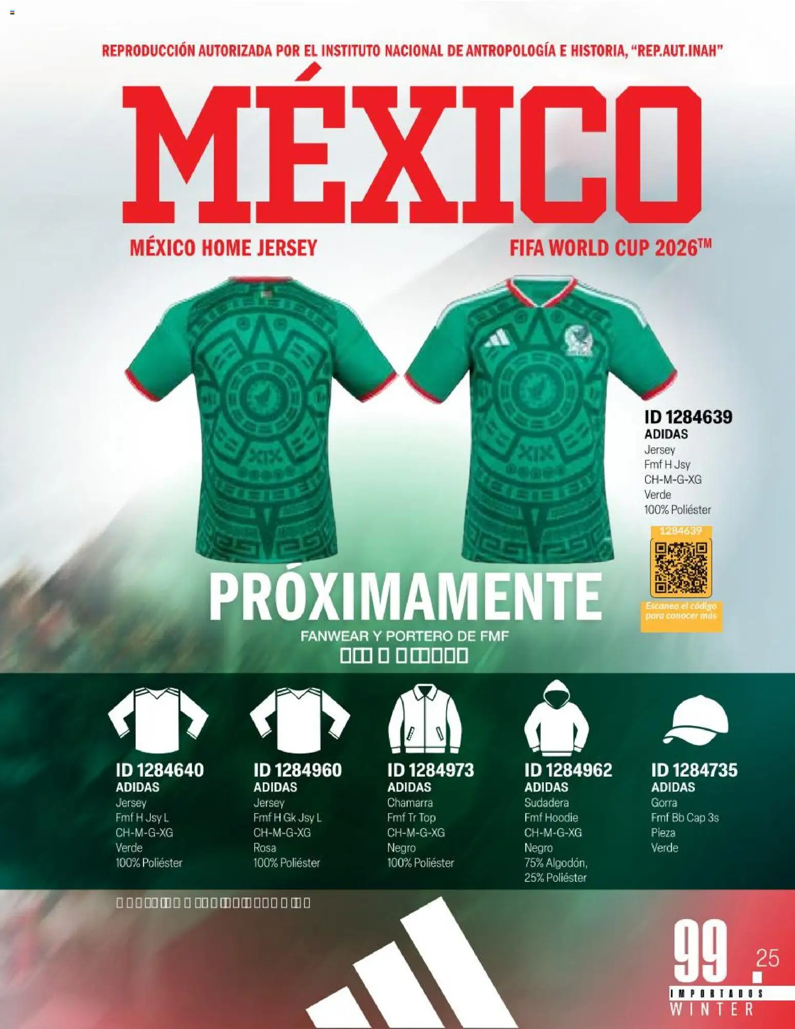 Nuevas ofertas de Price Shoes válidas en toda la República Mexicana desde el 11.11.2025. ¡Encuentra las mejores ofertas en Price Shoes catálogo Importados Winter 2025  ! | Página: 99 | Productos: Gorra, Portero, Chamarra, Sudadera