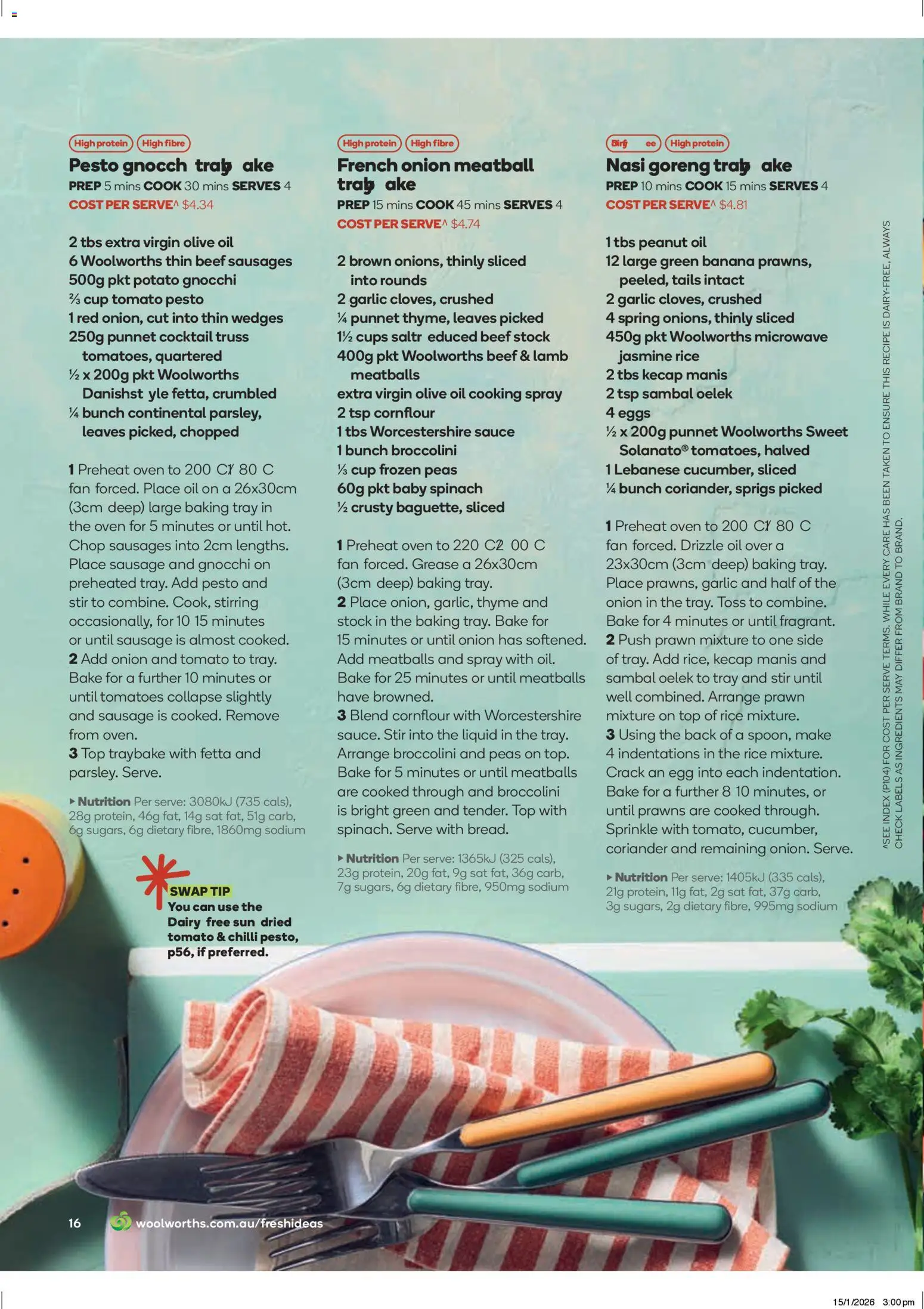 Woolworths catalogue - valid from 01.03.2026 | Page: 16 | Products: Lamb, Prawns, Garlic, Chilli