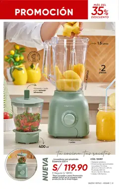 Vista previa de folleto Azzorti catálogo  - Campaña 6 de la Azzorti válido desde 09.03.2026 | Página: 23 | Productos: Cable, Licuadora