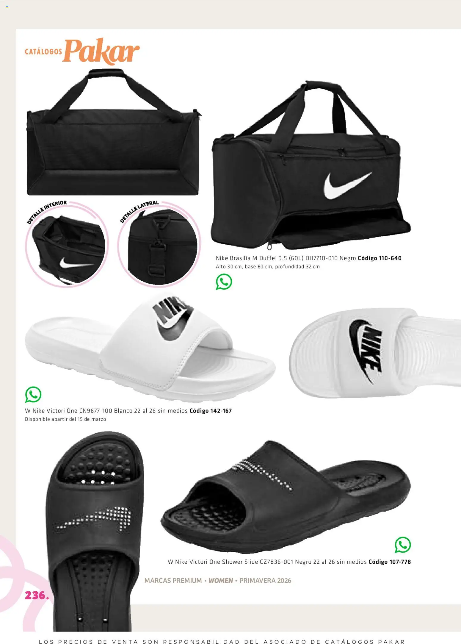 Nuevas ofertas de SC Pakar válidas en toda la República Mexicana desde el 27.02.2026. ¡Encuentra las mejores ofertas en SC Pakar catálogo Premium Women! | Página: 236