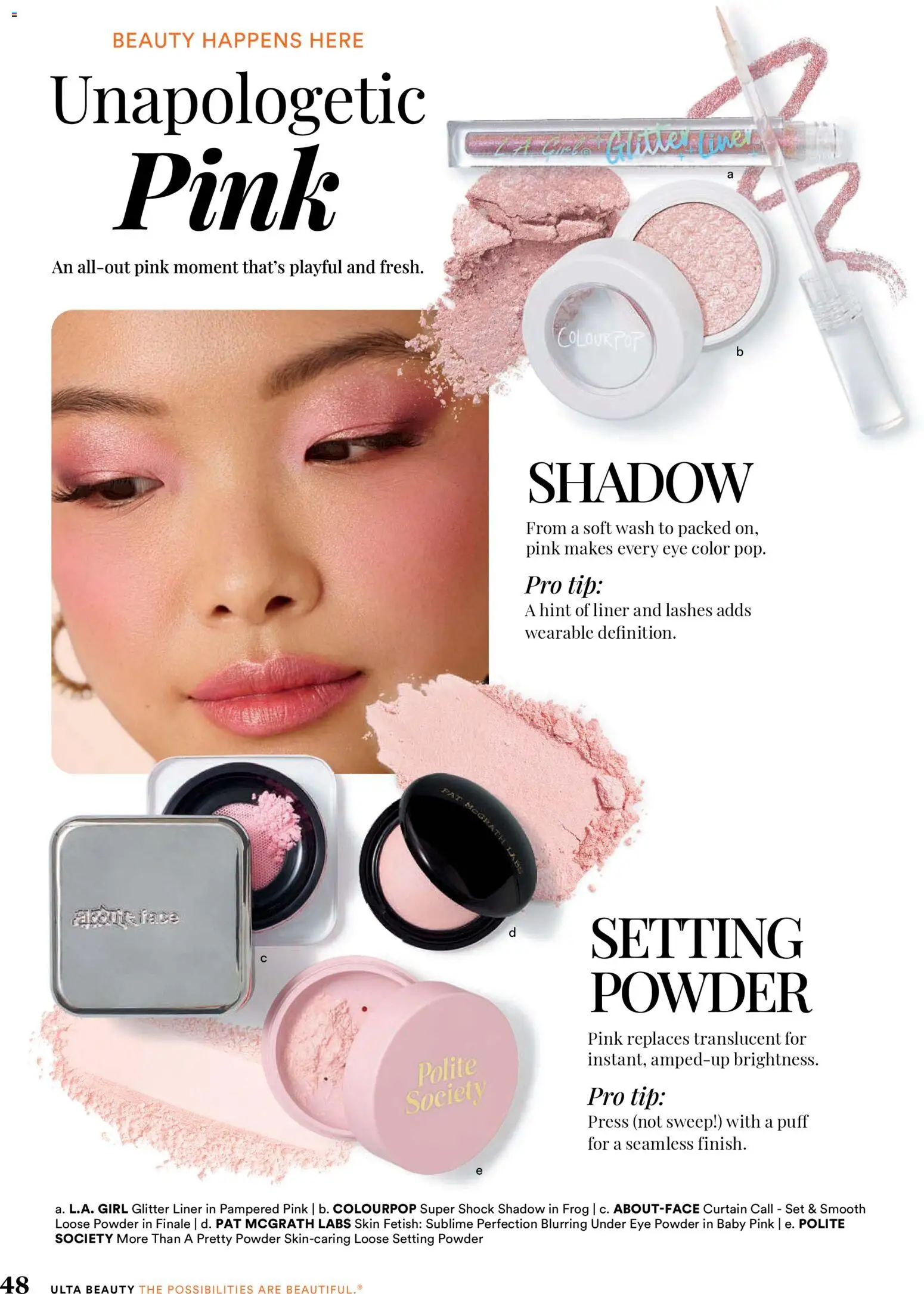 Ulta Beauty - 4.19.26 - 5.10.26 - valid from 19.04.2026 | Page: 48 | Products: Press, Powder, Shock