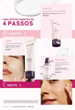 Mary Kay - Catálogo Novembro/Dezembro 2025 - Pré-Visualização do folheto da loja Mary Kay, válido de 01.11.2025 | Página: 4 | Produtos: Base, Creme