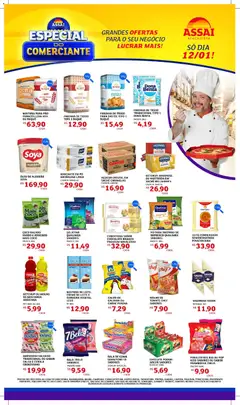 Encarte Assaí Atacadista - SP - Pré-Visualização do folheto da loja Assaí Atacadista, válido de 12.01.2026