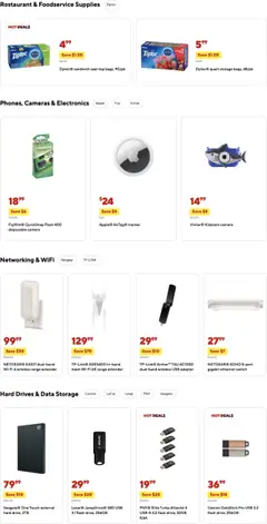 Staples Weekly Ad - valid from 17.08.2025 | Page: 11 | Products: Switch, Camera, Adapter, Usb