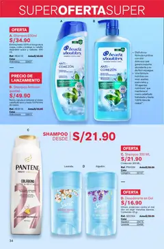 Vista previa de folleto Leonisa - Catálogo de la Leonisa válido desde 26.12.2025 | Página: 34 | Productos: Shampoo, Desodorante, Aceite