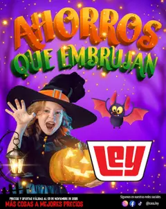Vista previa de Casa Ley Folleto Halloween, nuevo folleto de la tienda, válido en México a partir del 24.10.2025