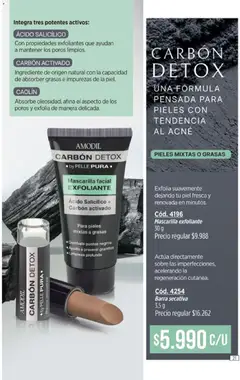 Vista previa Catálogo Amodil Campaña 5 válido desde el 01.03.2026 | Página: 21 | Productos: Mascarilla, Sobre