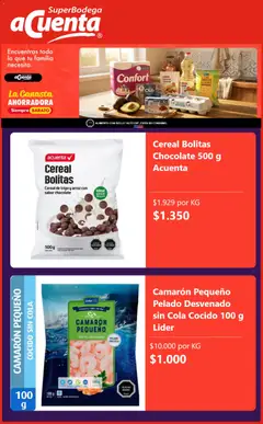 Super Bodega aCuenta ofertas  válido desde el 09.04.2026 | Página: 3 | Productos: Queso, Choclo, Tomates, Arroz