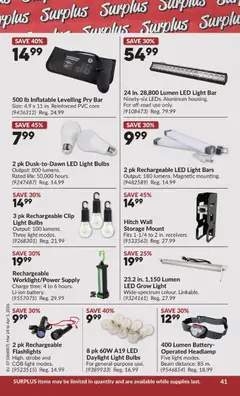 Preview of Princess Auto flyer - 2 Week Sale! from shop Princess Auto valid from 24.03.2026 | Page: 49