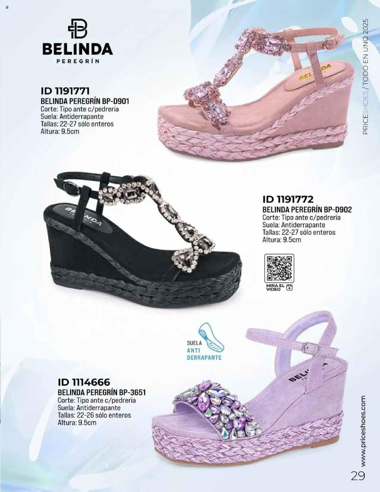 Nuevas ofertas de Price Shoes válidas en toda la República Mexicana desde el 05.05.2025. ¡Encuentra las mejores ofertas en Price Shoes catálogo Todo En 1 2025! | Página: 29 | Productos: Video