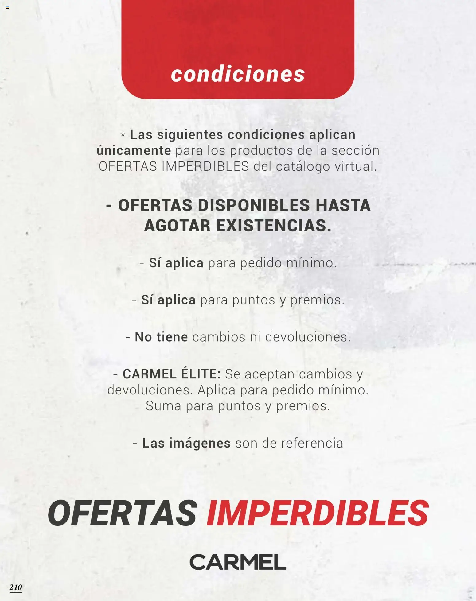 Carmel revista - valida desde el 01.02.2026 | Página: 210