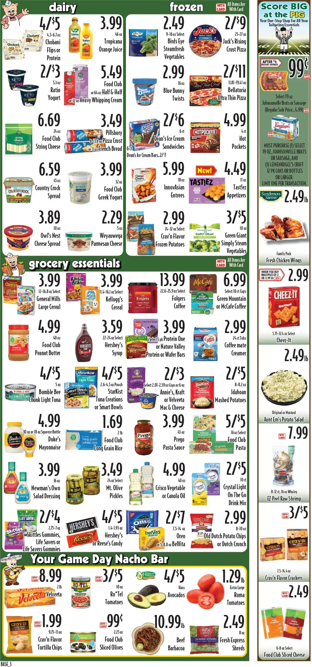 Piggly Wiggly Weekly Ad - WI - valid from 03.09.2025 | Page: 3 | Products: Tomatoes, Pasta, Salad, Potatoes