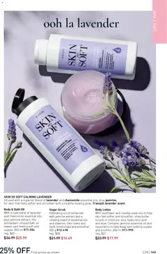 Preview of Body Lotion, With sunflower and rosehip seed oils to help skin feel softer and smoother, shea butter to lock in moisture; plus hyaluronic acid and aloe. Contains jasmine essential oil and resveratrol to help keep skin looking supple and youthful. 350 ml from shop Avon valid from 20.11.2025 | Page: 143