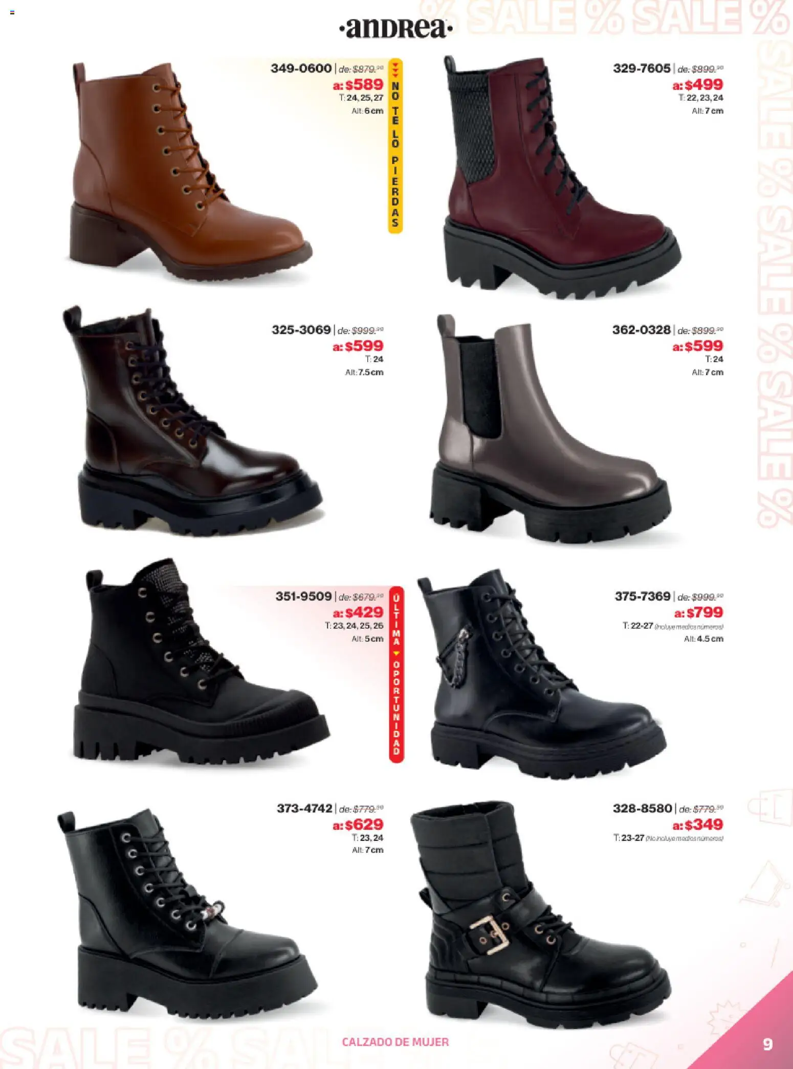 Nuevas ofertas de Andrea válidas en toda la República Mexicana desde el 21.12.2025. ¡Encuentra las mejores ofertas en Andrea catálogo Outlet! | Página: 9