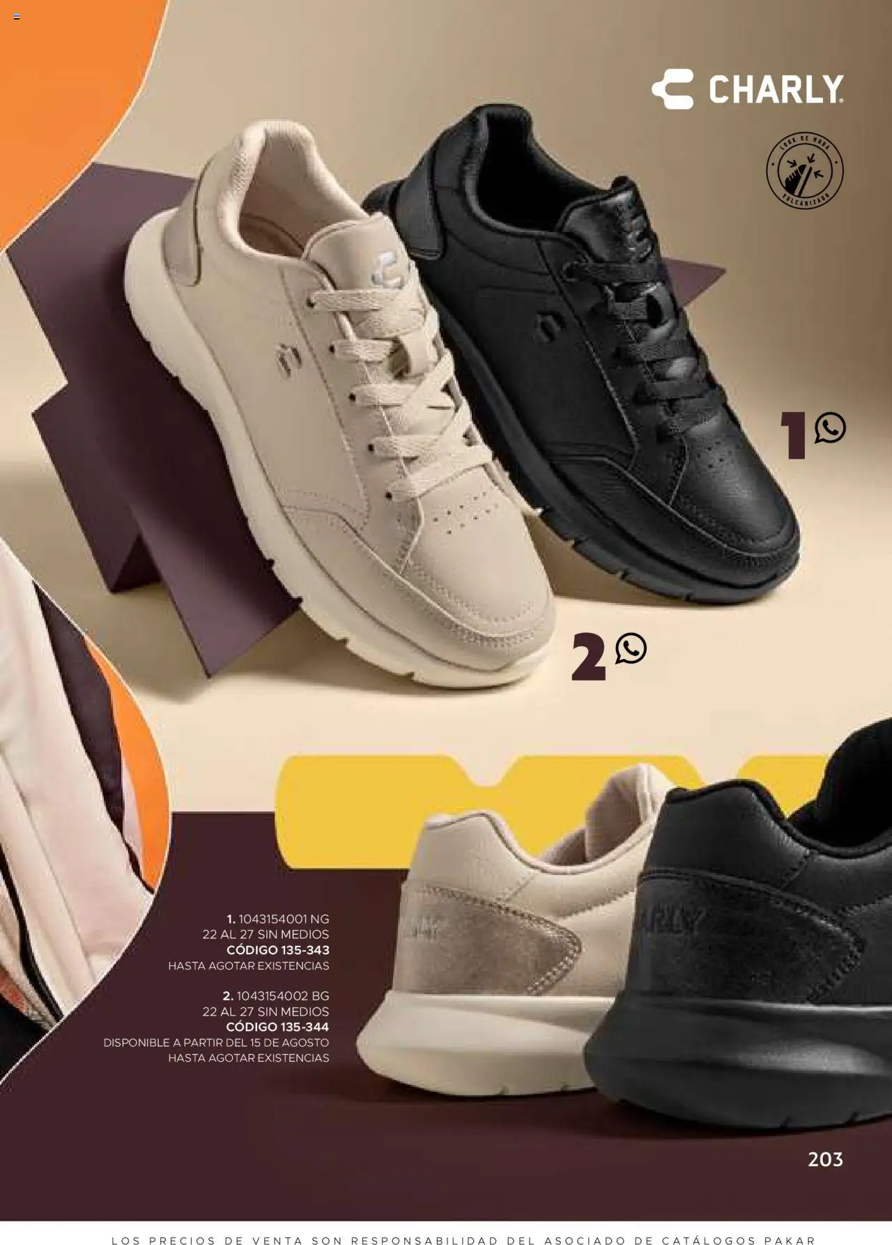 Nuevas ofertas de SC Pakar válidas en toda la República Mexicana desde el 24.07.2025. ¡Encuentra las mejores ofertas en SC Pakar - Catálogo Casual otoño / invierno! | Página: 203