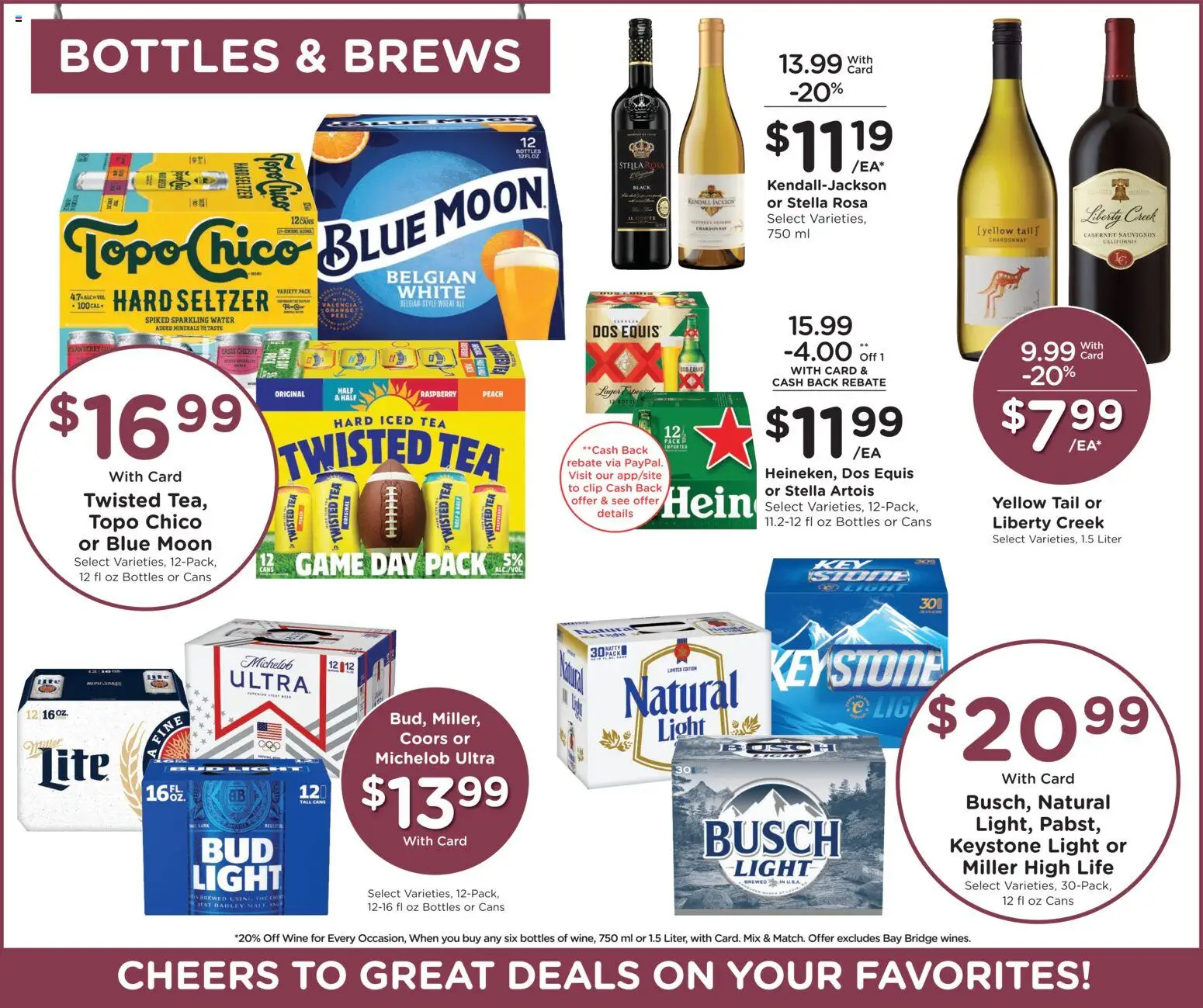 Smith's Weekly Ad - ID - valid from 07.01.2026 | Page: 13 | Products: Tea, Water, Peach, Game