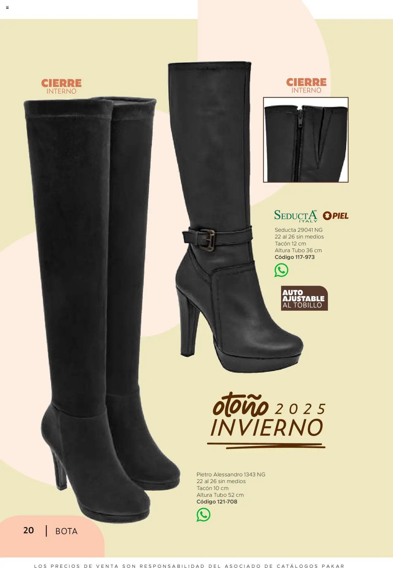 Nuevas ofertas de SC Pakar válidas en toda la República Mexicana desde el 24.07.2025. ¡Encuentra las mejores ofertas en SC Pakar - Catálogo Bota! | Página: 20