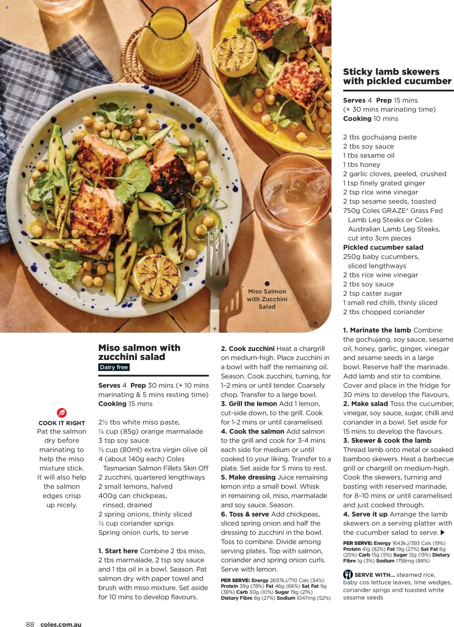 Coles catalogue - valid from 02.01.2026 | Page: 88 | Products: Wine, Salmon, Vinegar, Fridge