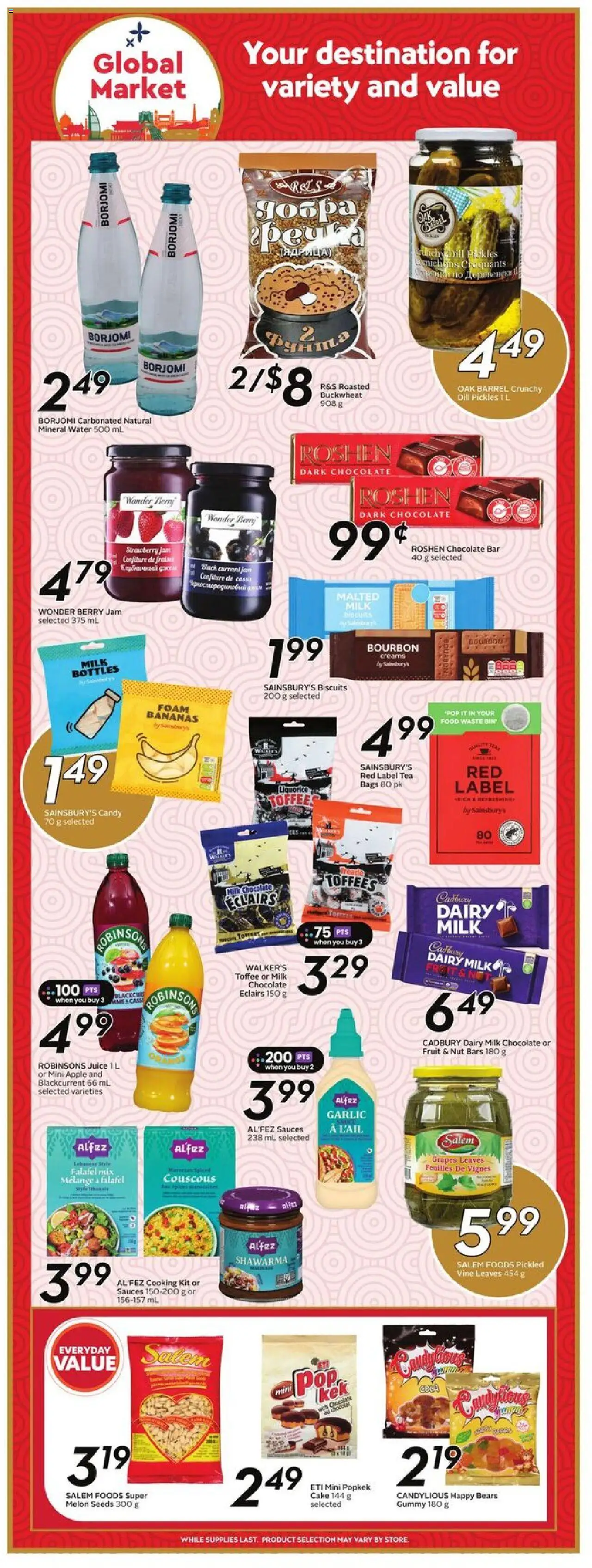 Safeway flyer valid from 16.10.2025 | Page: 14 | Products: Tea, Bourbon, Chocolate, Juice