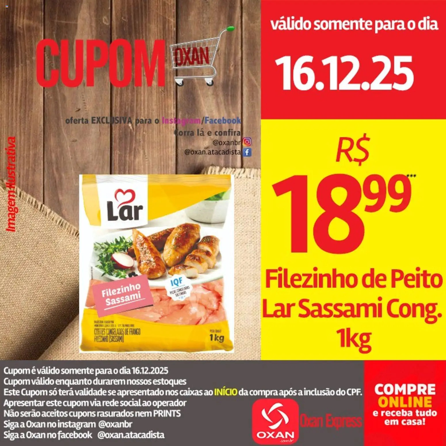 Oxan Atacadista Folheto - válido de 16.12.2025 | Página: 6 | Produtos: Frango