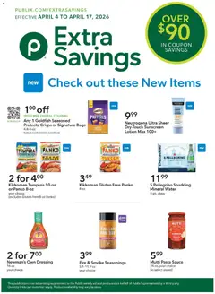 Preview of Publix weekly ads valid from 04.04.2026