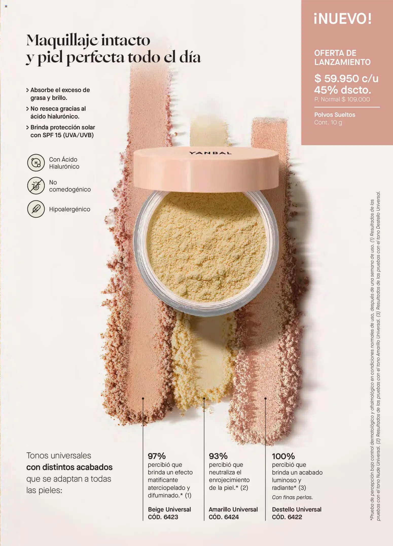 Yanbal revista - valida desde el 08.11.2025 | Página: 59 | Productos: Maquillaje