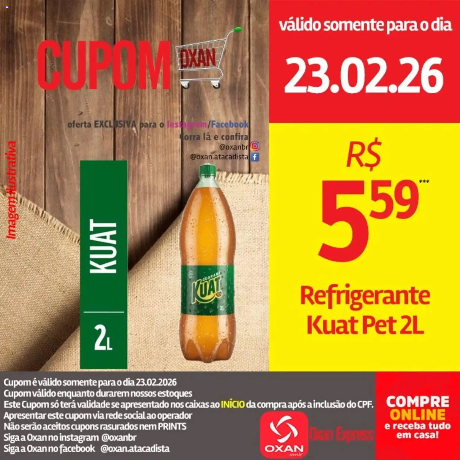 Oxan Atacadista Folheto - válido de 23.02.2026 | Página: 9 | Produtos: Guaraná, Refrigerante