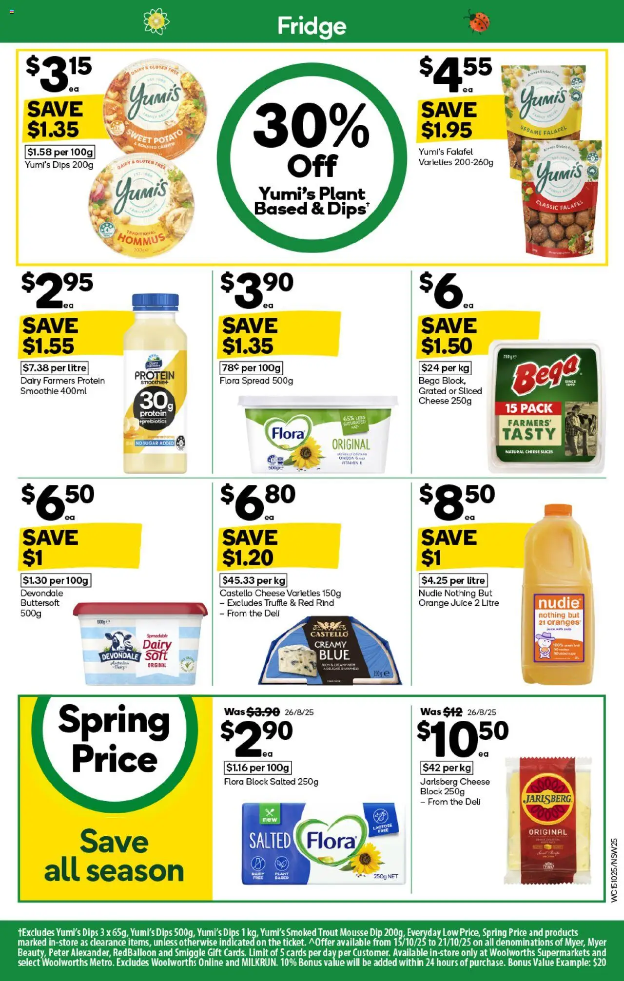 Woolworths catalogue - valid from 15.10.2025 | Page: 25 | Products: Dairy, Juice, Mousse, Fridge
