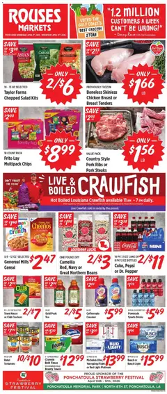 Preview of Rouses weekly ads valid from 08.04.2026