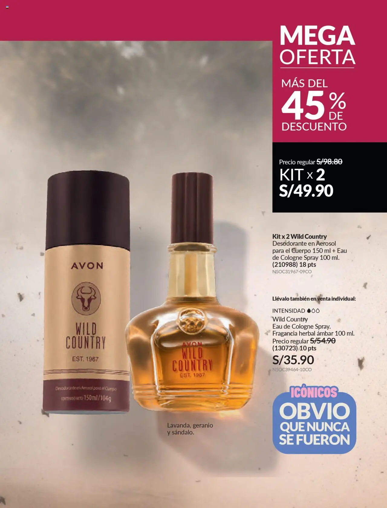 Catálogo Avon válido desde 11.08.2025 | Página: 245 | Productos: Desodorante, Fragancia