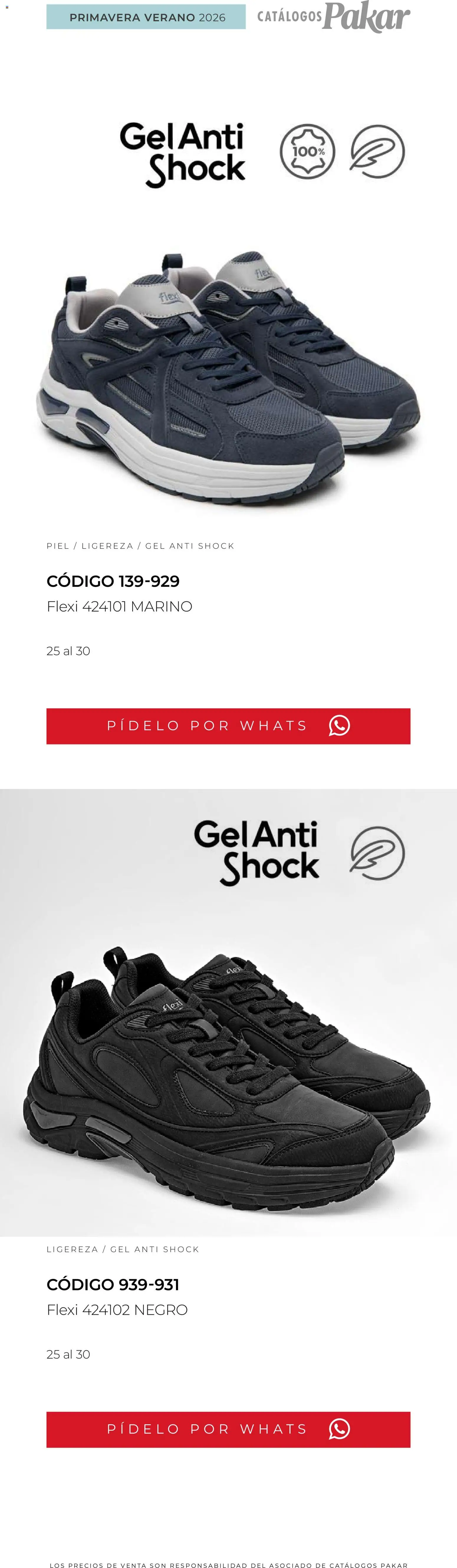 Nuevas ofertas de SC Pakar válidas en toda la República Mexicana desde el 04.03.2026. ¡Encuentra las mejores ofertas en SC Pakar catálogo Flexi PV26! | Página: 156