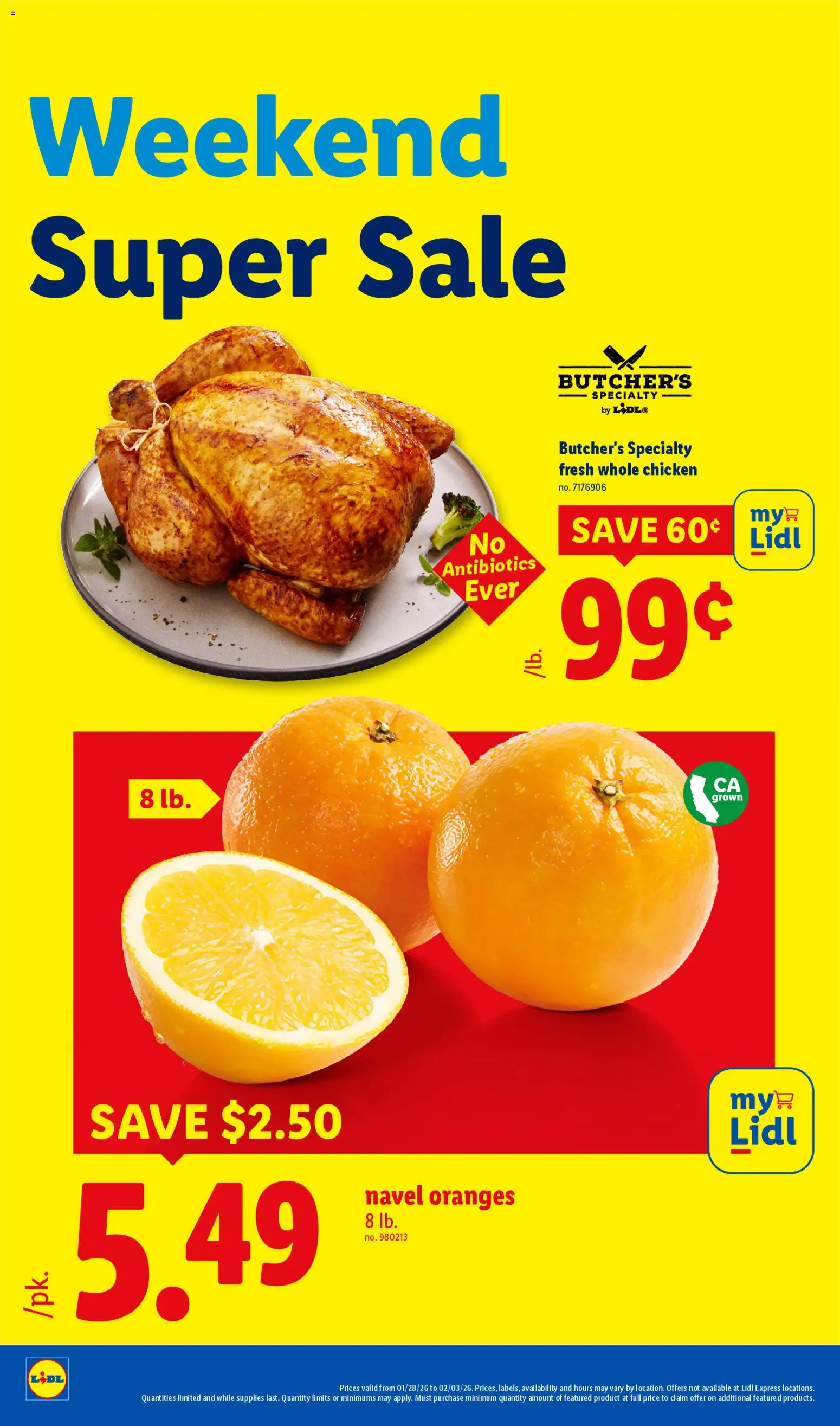 Lidl Weekly Ad - valid from 28.01.2026 | Page: 26 | Products: Oranges